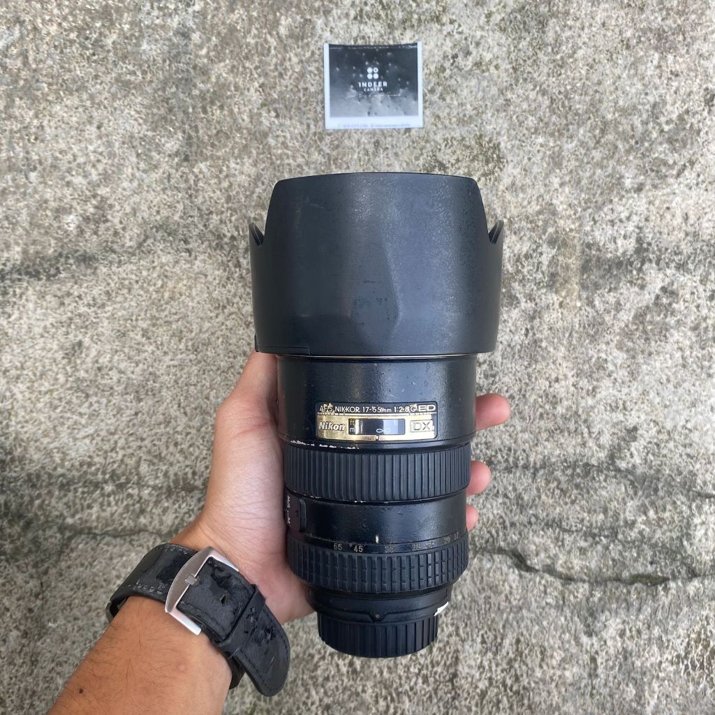 LENSA NIKON 17-55MM F2.8 NORMAL  ( GARANSI TOKO ) BEST QUALITY 100% ORYGINAL  TERLARIS SHOPEE