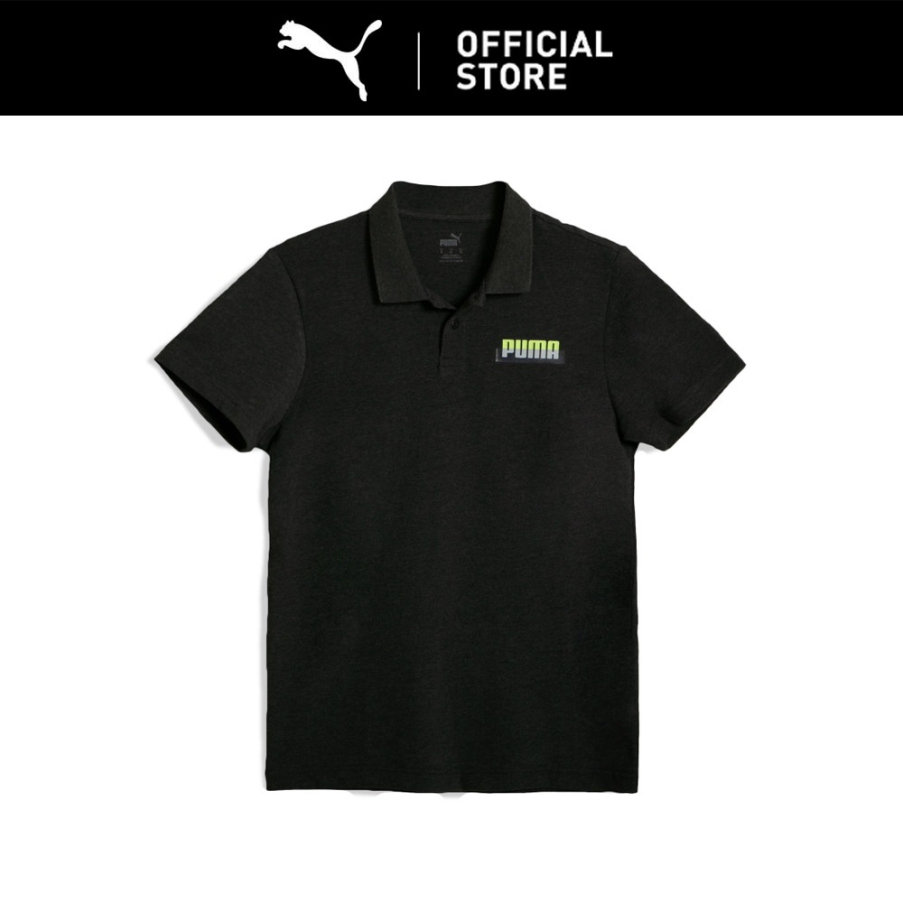 PUMA Kaos Polo Pria Stylised Logo