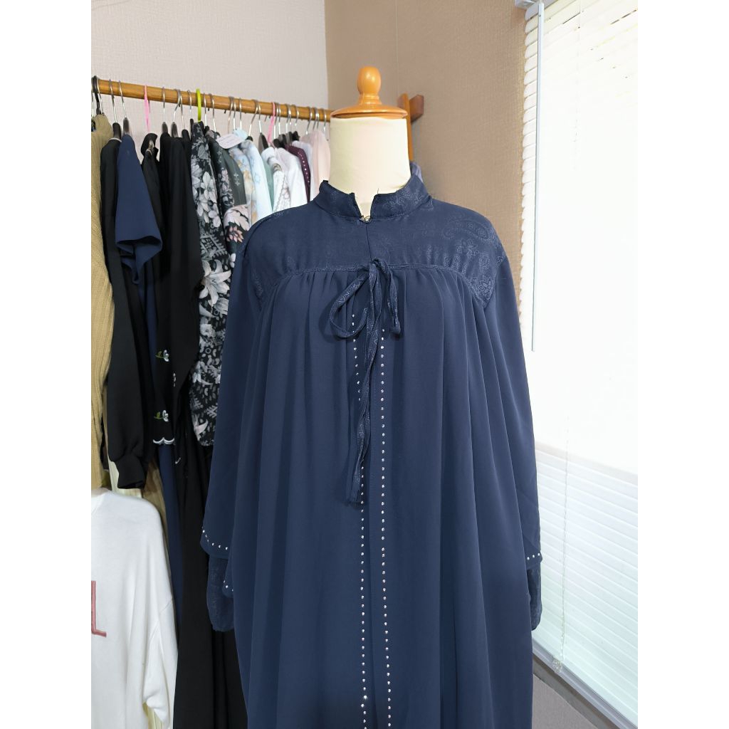 Abaya navy abaya syar'i gamis syar'i gamis polos
