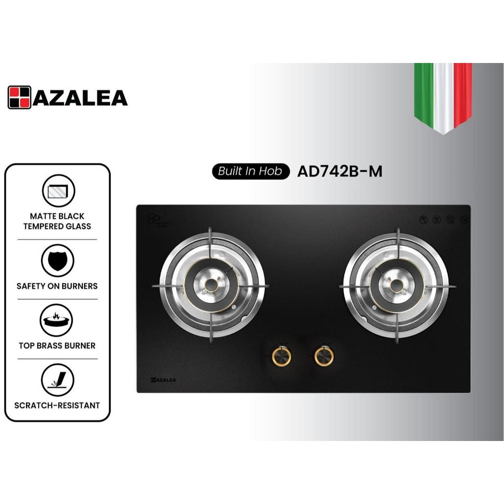 AZALEA Kompor Tanam AD742B Matte - Gas, Cooker