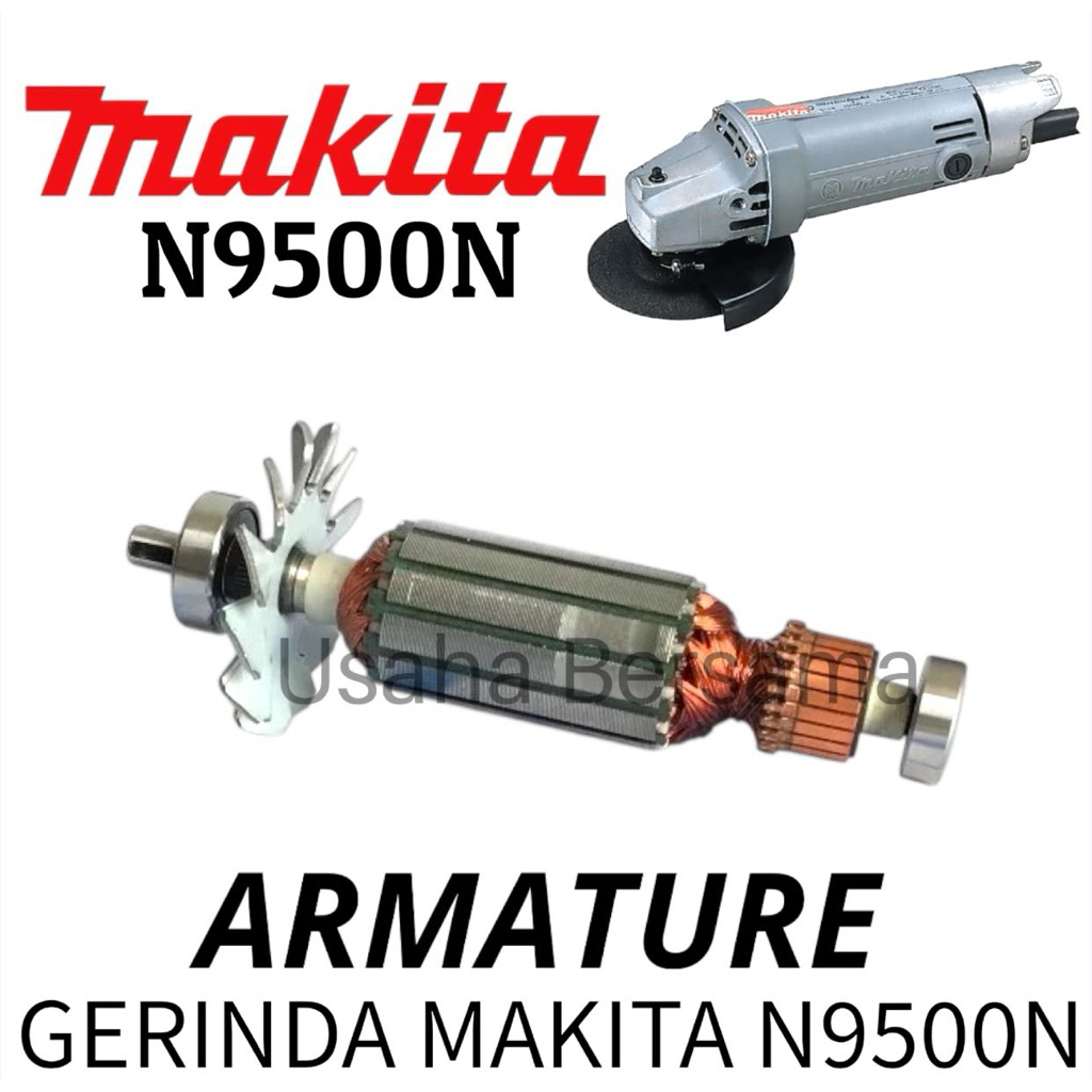 ORIGINAL ARMATURE GERINDA MAKITA ABU ABU ANGKER GERINDA MAKITA ROTOR MAKITA ANGKER MAKITA GERINDA 57