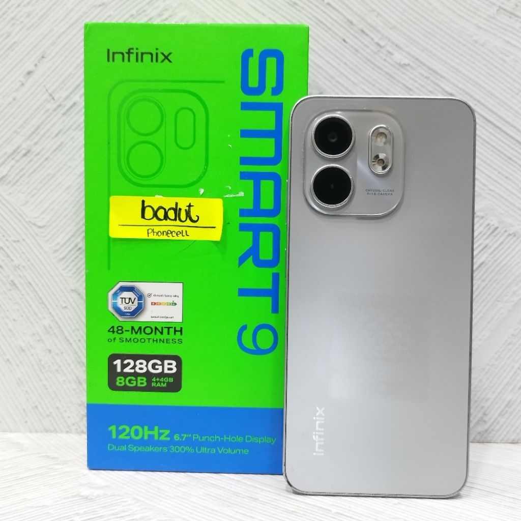 Infinix Smart 9 4/128GB Handphone Bekas Second Fullset