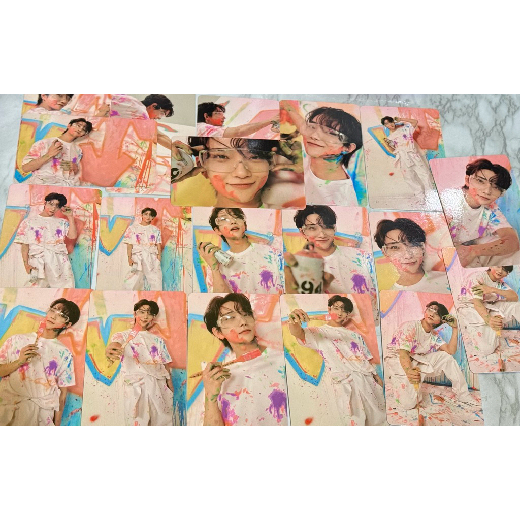 OFFICIAL PHOTOCARD PC JOSHUA SEVENTEEN FACE THE SUN FTS CARVER / CARAT VERSION SEVENTEEN BOOKLET [mi