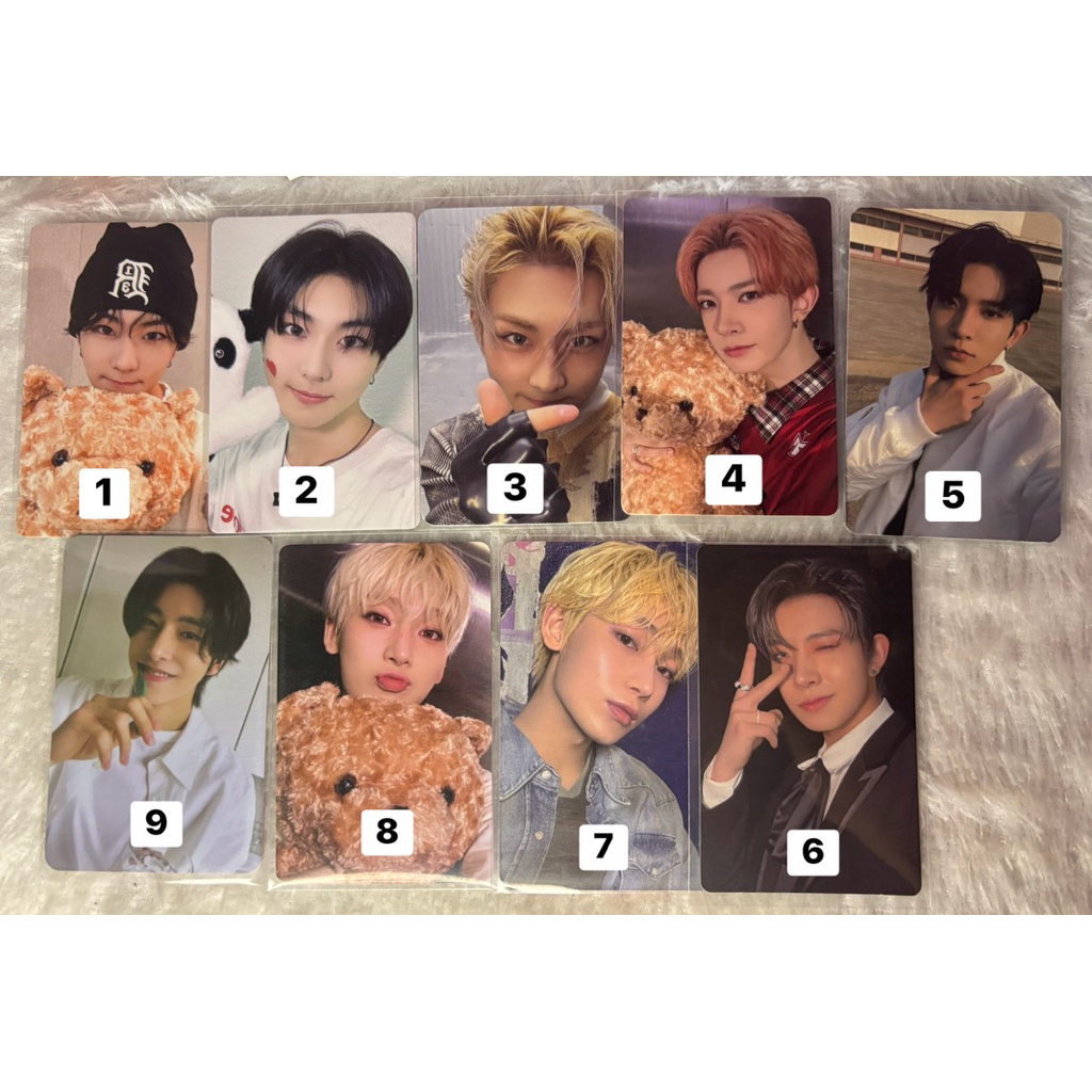 [FREE PC OFFICIAL] PHOTOCARD ENHYPEN SUNOO JAKE JUNGWON HEESEUNG ENZONE LD M2U MANIFESTO POP UP BKK 