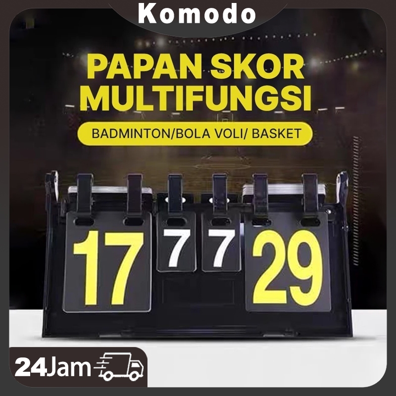 Kartu Skor papan Papan Skor 4 Digit /Untuk Berbagai Olahraga Dan Permainan /Seperti Bola Voli, Badmi