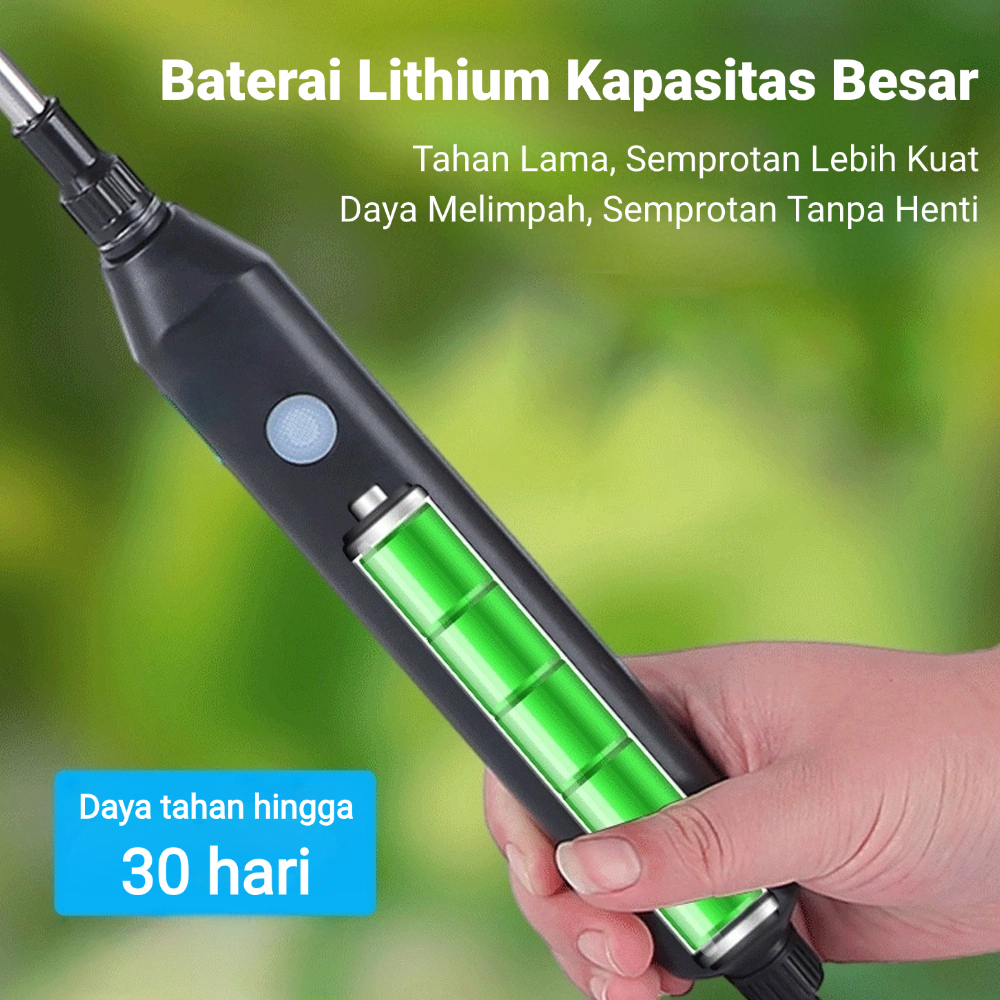 selang alat siram tanaman hijau