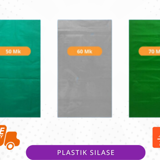 PLASTIK SILASE - Plastik silase fermentasi pakan ternak 50 70 80 mikron