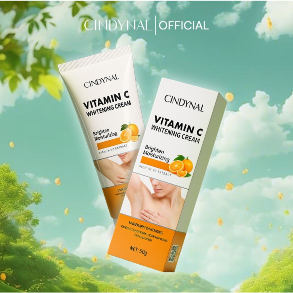 YZKMSKIN - Cindynal Cream Vitamin C Krim Pencerah Ketiak 50g