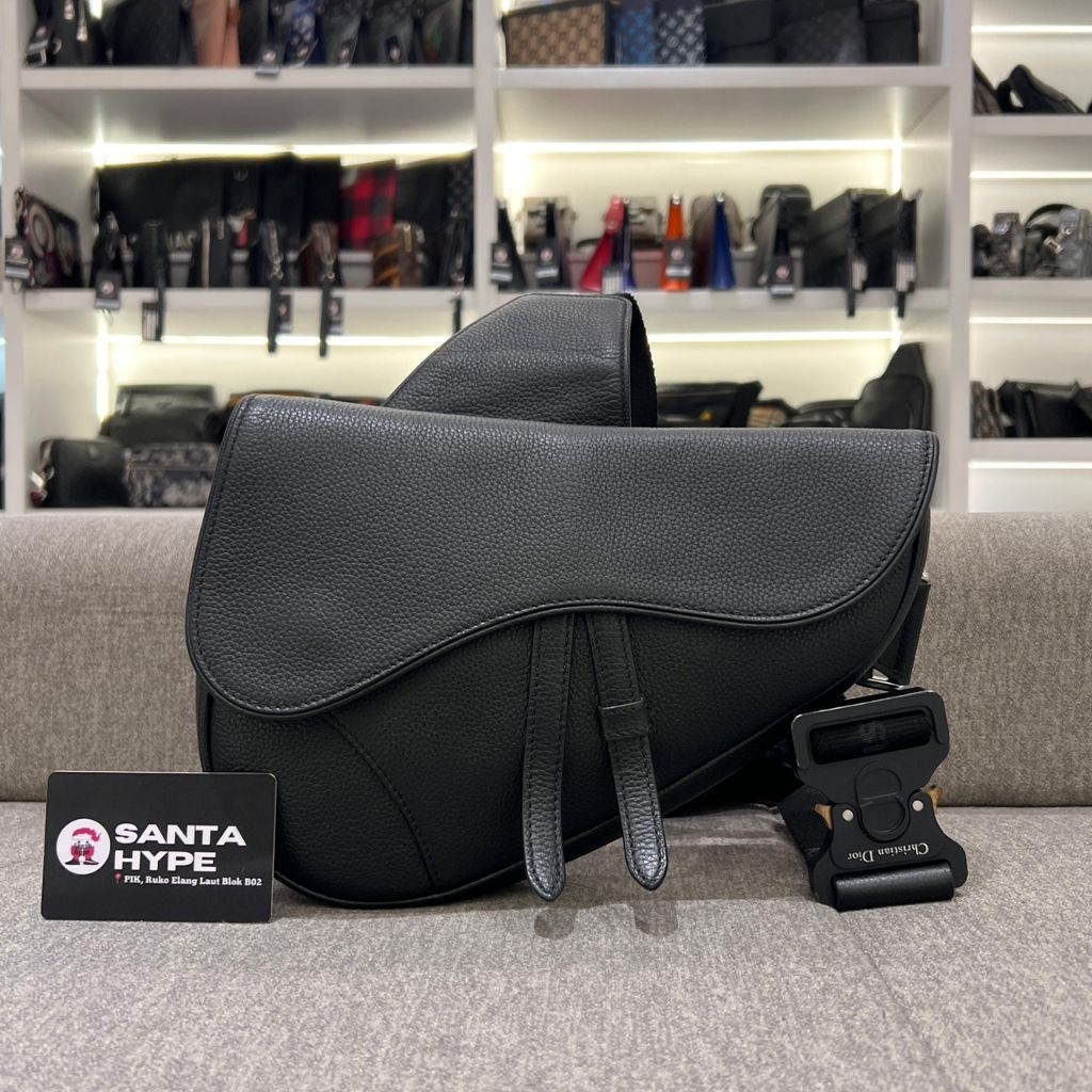 Dior Saddle Calf Leather Sling Bag