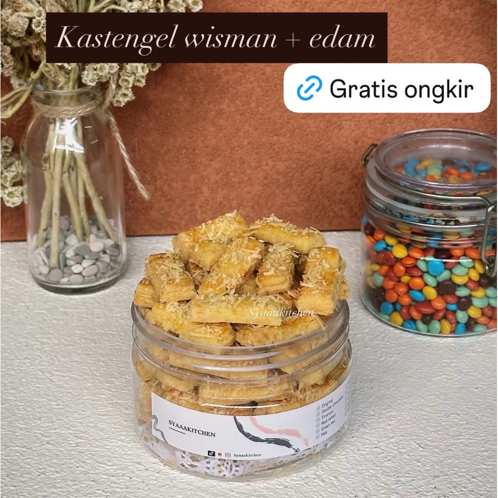 Kastengel Premium (wisman) gurih dengan keju edam