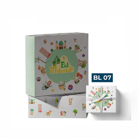 Box Hampers Lebaran Box Kue Lebaran Box Hadiah Box Idul Fitri dan Ramadhan BL7 22X22X7