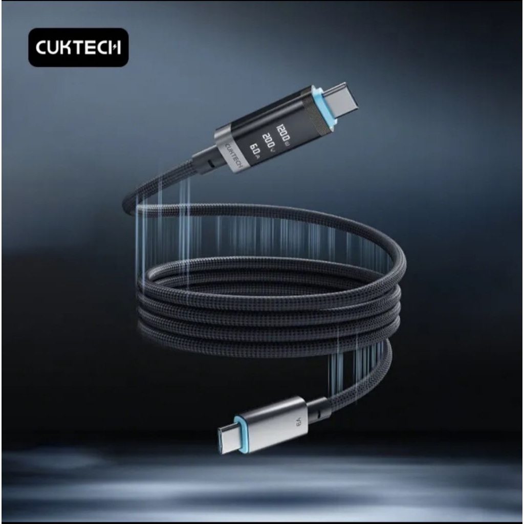 Kabel Data CUKTECH 6 Super Power Cable Display Magnetic 240W