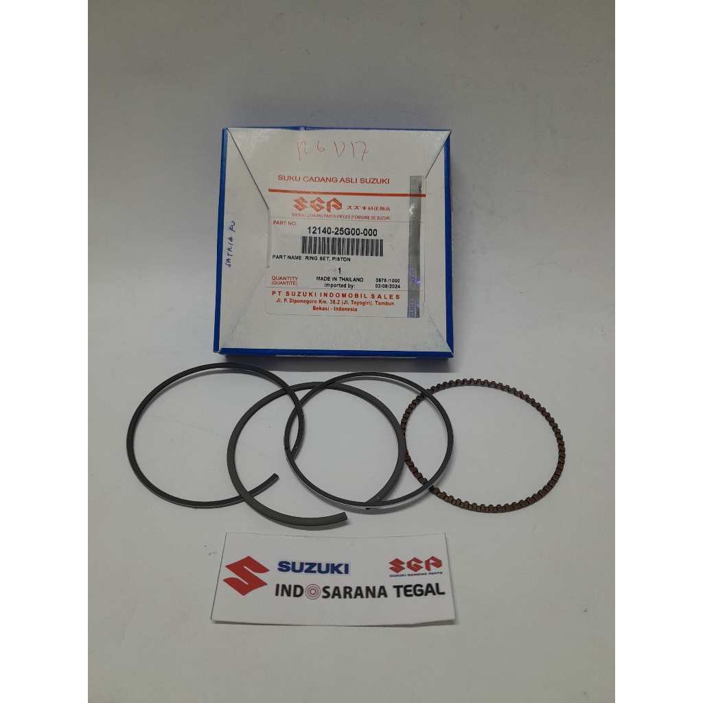 RING SET PISTON STANDART SATRIA FU ORI SGP 100%