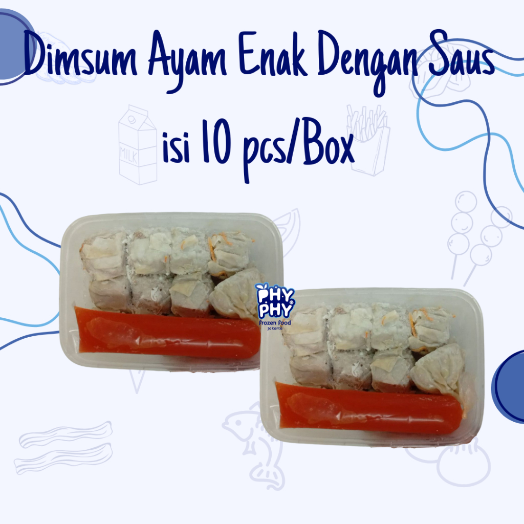 Dimsum Ayam Enak Frozen Food isi 10 | Dimsum Daging Ayam | Dimsum Enak