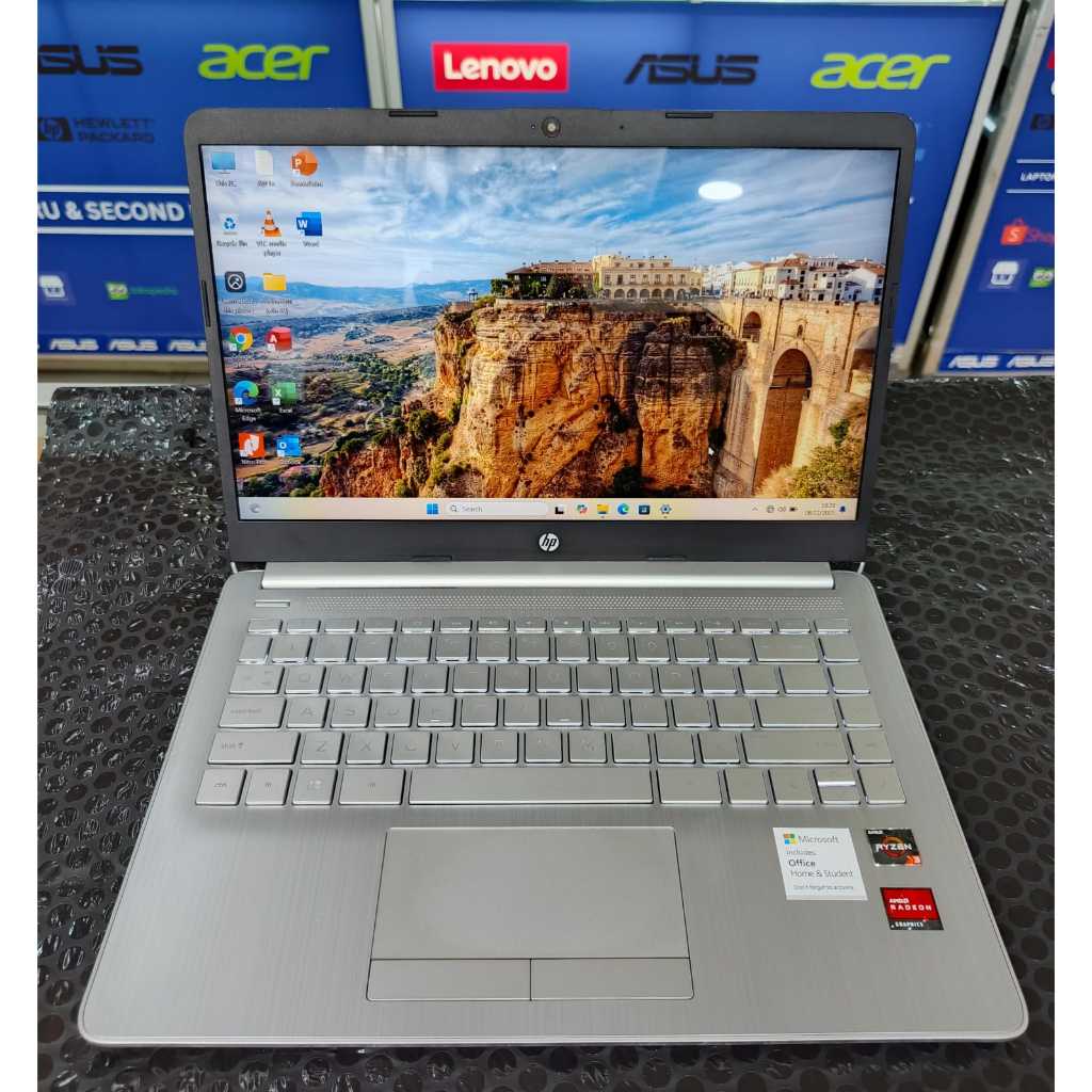 LAPTOP HP 14S  AMD RYZEN 3 3500 RADEON GRAPHICS RAM 8 GB SSD 256 GB MULUS