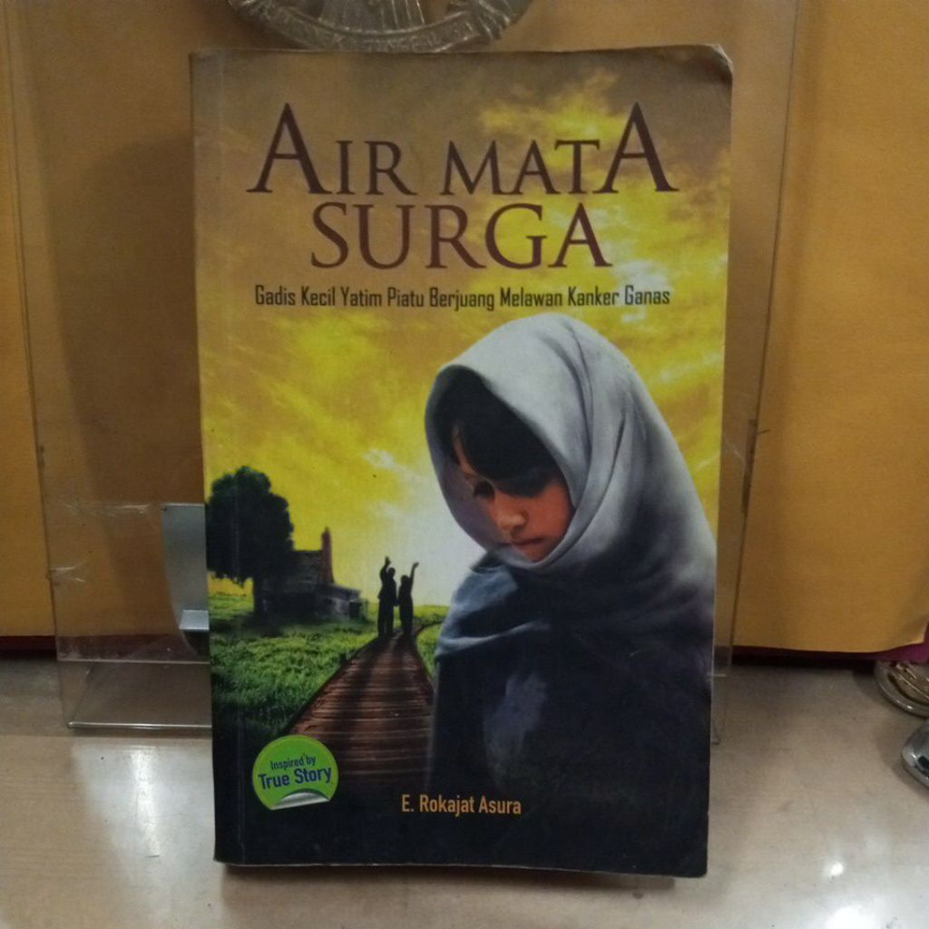 buku , air mata surga ,gadis kecil yatim piatu berjuang melawan kanker ganas opeh e. rokajat asura