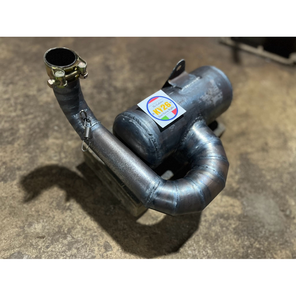 Knalpot Vespa LB Kapsul Pernis By KY26