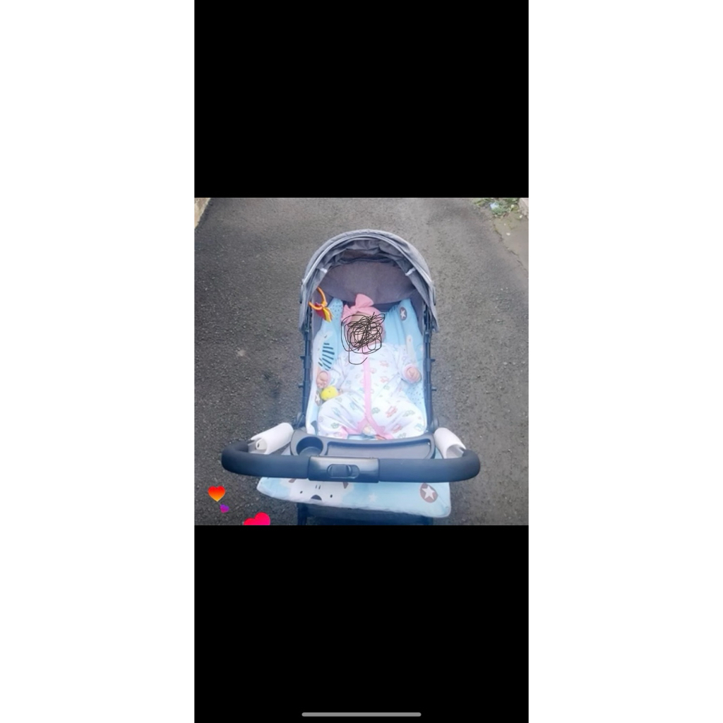 preloved stroler baby does olla R+