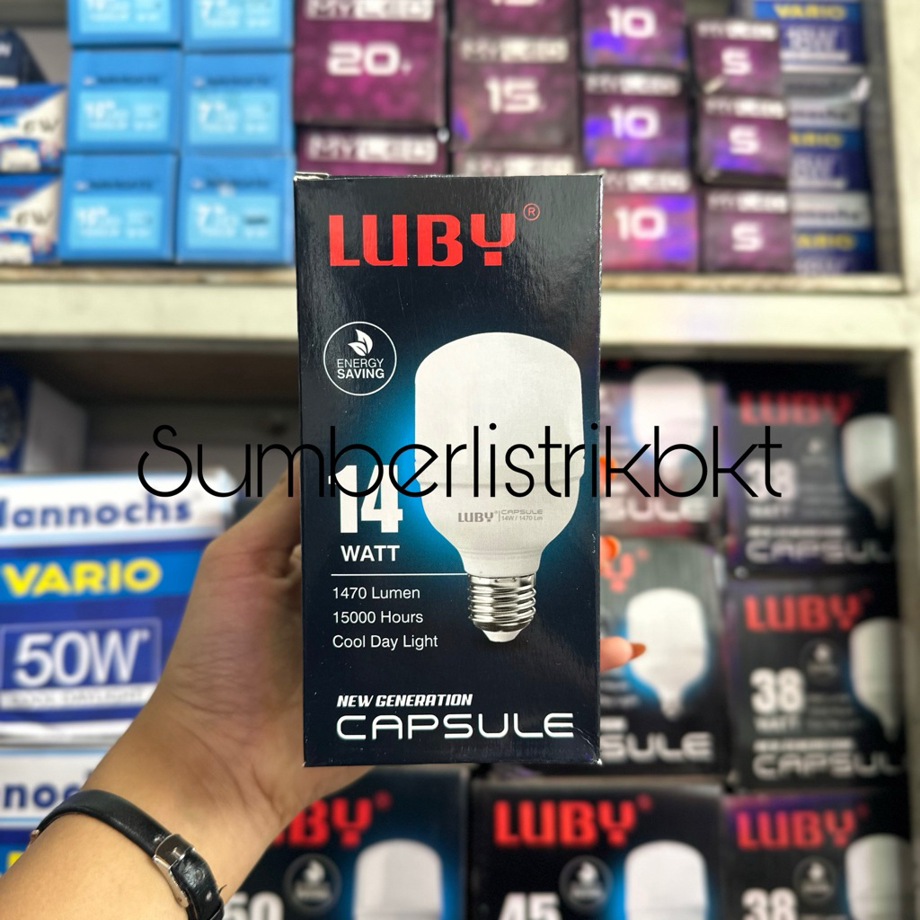 BOHLAM BOLA LAMPU LED 14WATT CAPSULE LUBY