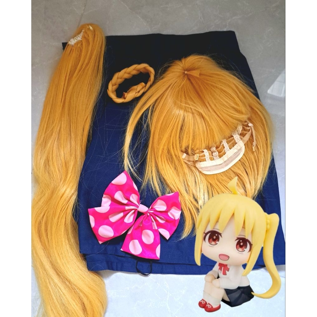 WTS Preloved Nijika Ijichi Cosplay (wig, pita, rok only)