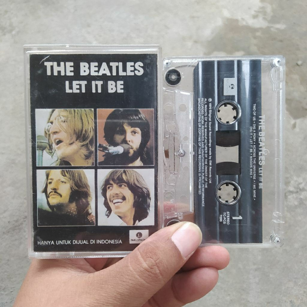 Kaset Pita The Beatles - Let It Be