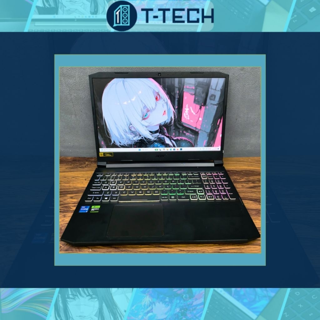 ACER NITRO AN515-57 INTEL I7 - 11800H - RTX 3050 - RAM 16GB / 1TB SSD