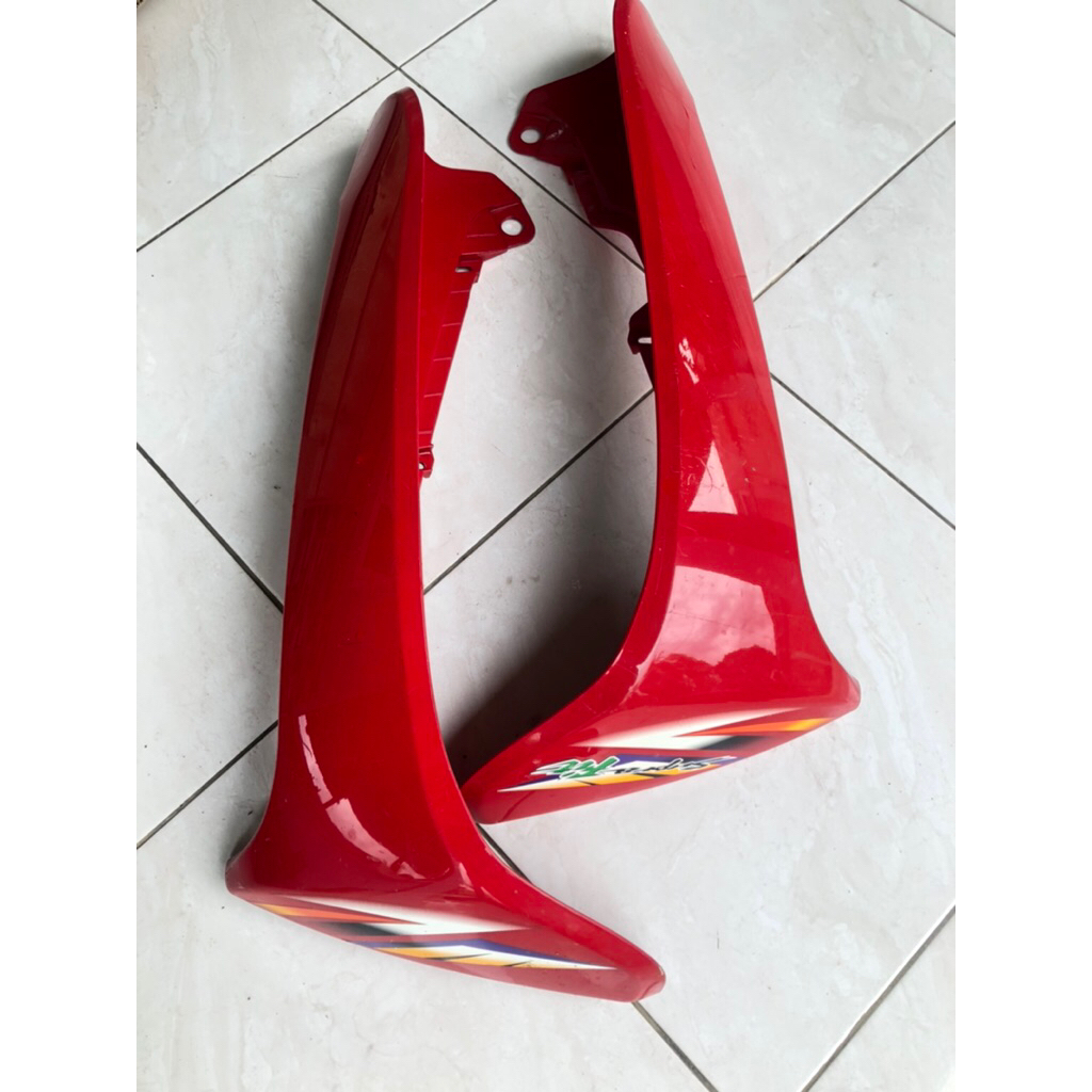 COVER SAYAP LUAR SUPRA FIT LAMA SUPRA X LAMA ORIGINAL BARU MERAH