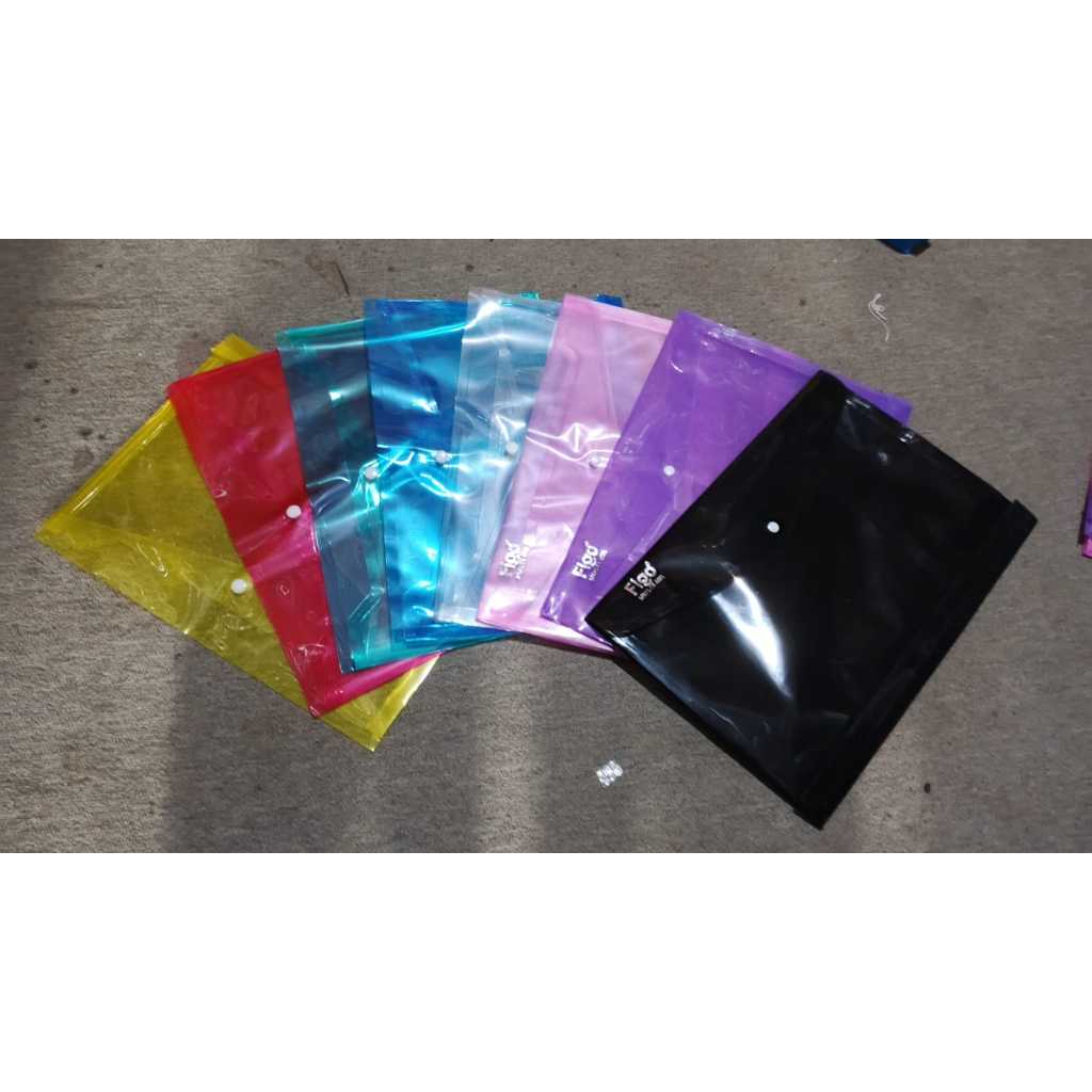 Map plastik kancing folio/f4 /map kancing punggung grosir murah bogor