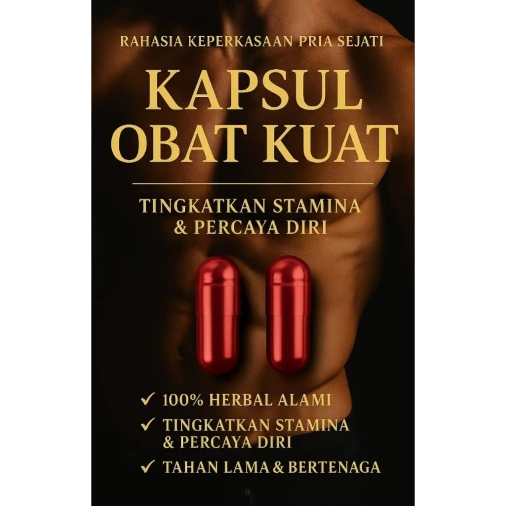 Kapsul Kuat Lelaki Original