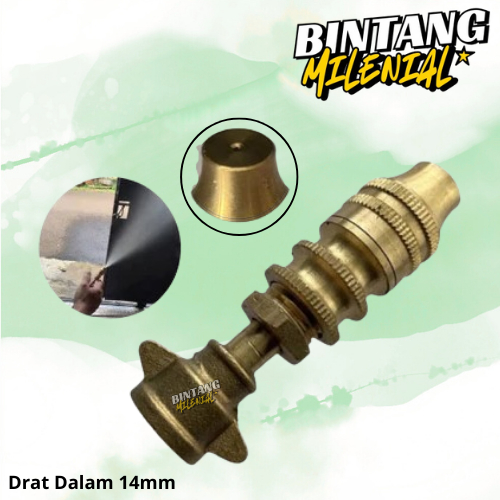 Nozzle Zet Nozel Super Jet High Pressure Super Embun untuk Mesin Sprayer Semprot Hama Thailand