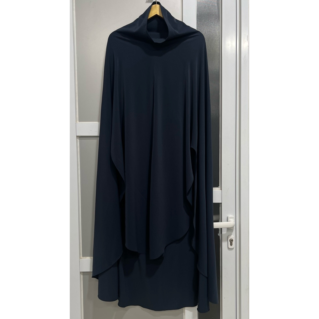 Preloved Khimar Nonpad Dagu by Zaysaku