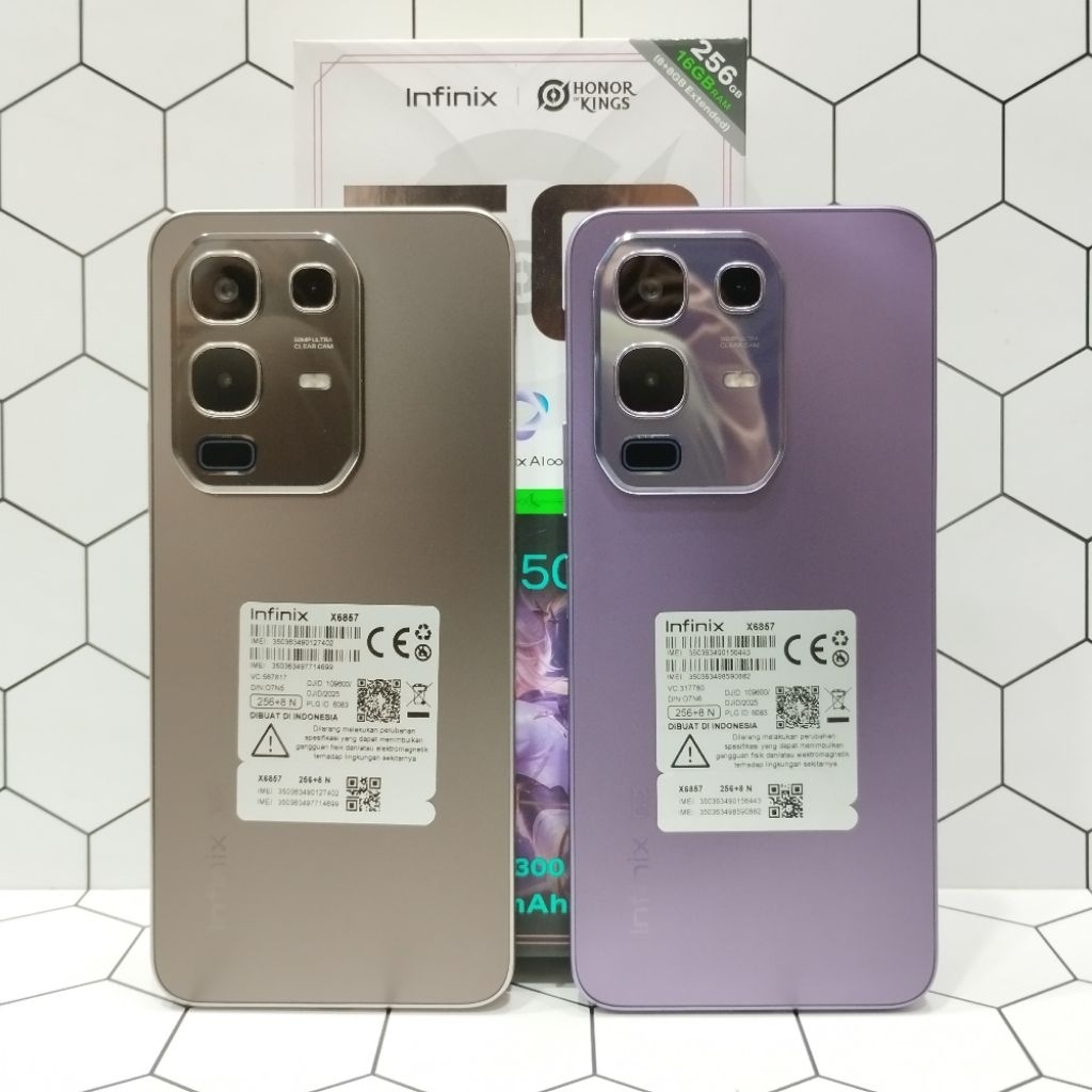 INFINIX NOTE 50X 5G 8/256GB HP SECOND FULLSET