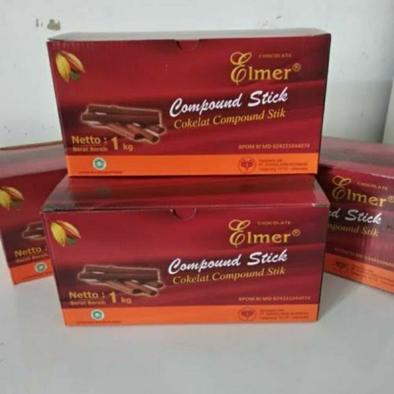 Elmer Choco Stick Hr/Elmer Compound Choco Stick Setengah Lingkaran 80mm 1kg