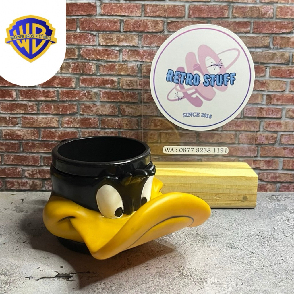 Mug Vintage Looney Tunes Daffy Duck Super Rare Original Warner Bros