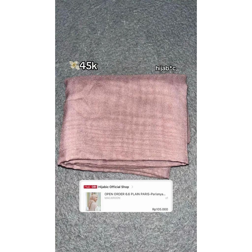 Paris Segiempat Hijabic x Dianty