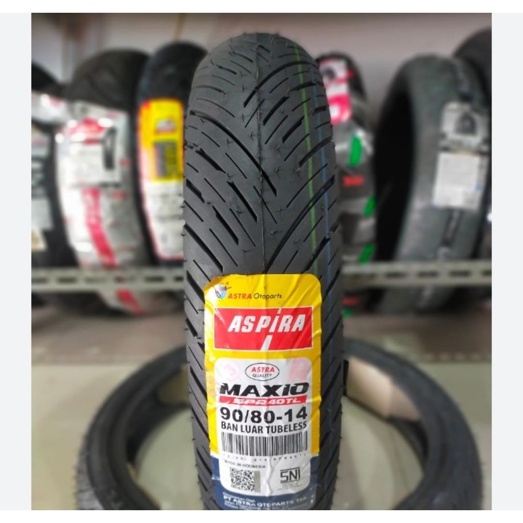 Ban Tubles Motor Aspira Maxio spr40 R14 80/80-14,90/80-14 & 100/80-14