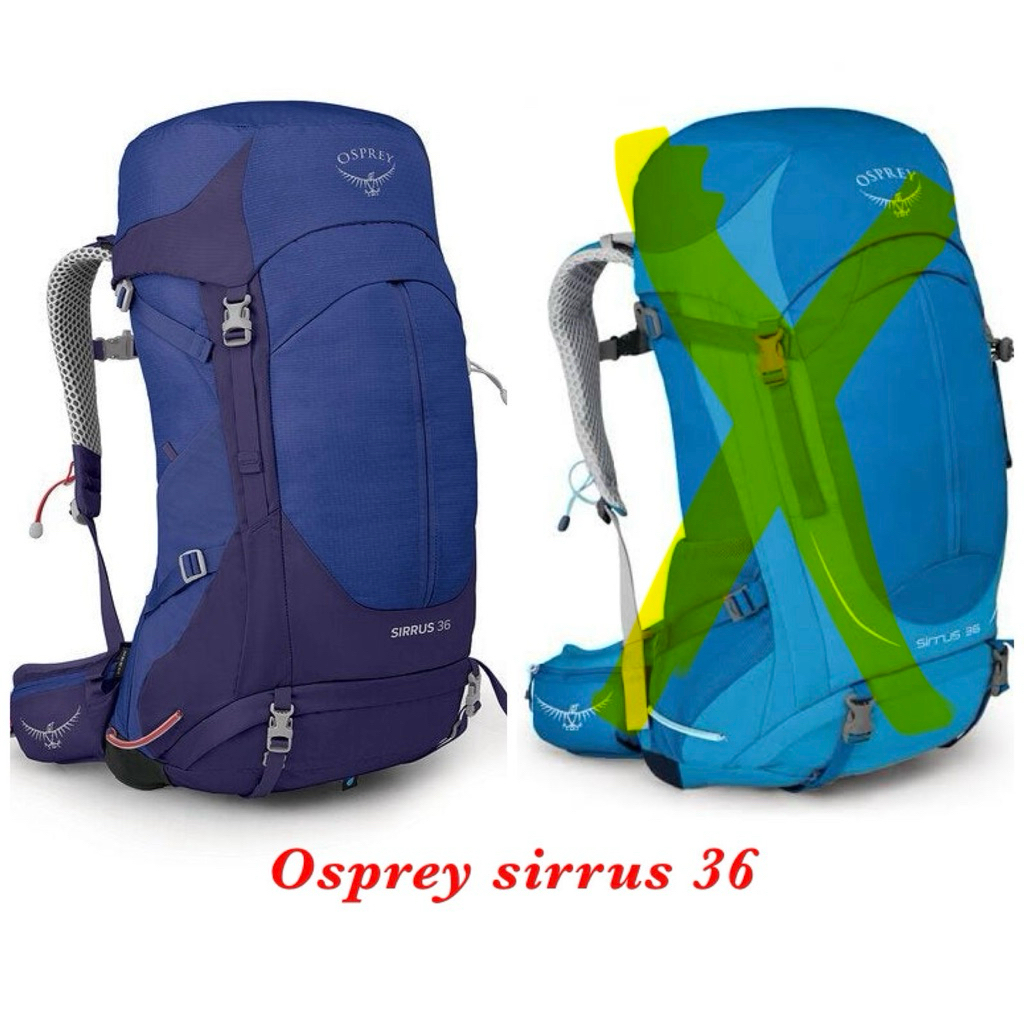 Tas keril carrier osprey sirrus 36L