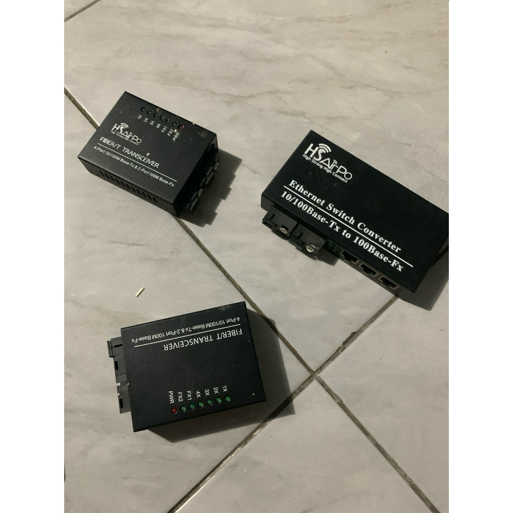 htb 2 port fo 4dan 3 lan borongan 3biji