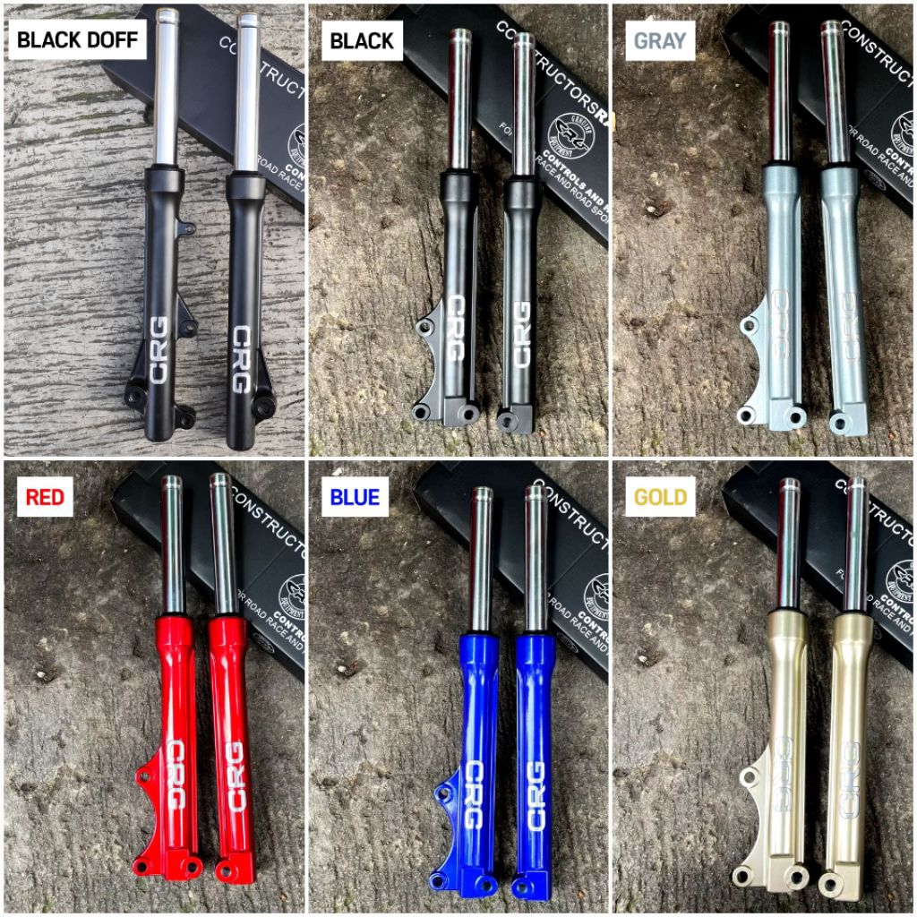 CRG Shock Depan MIO Model Standar KYB Komplit Set As Presisi PNP Shock Depan Mio Mio Smile Mio Soul 