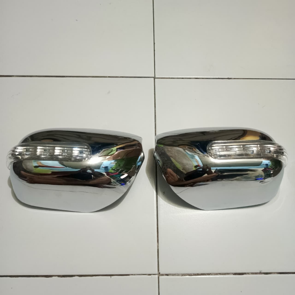 Cover Spion Avanza Lama Crome  With Sein Led Satu Set