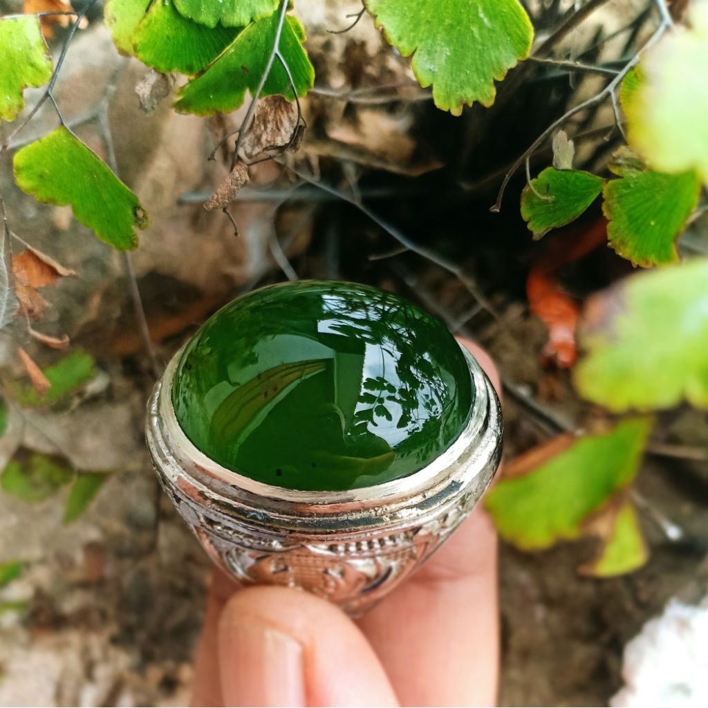 Batu akik natural/batu akik natural serpentine ijo botol,batu akik ijo botol