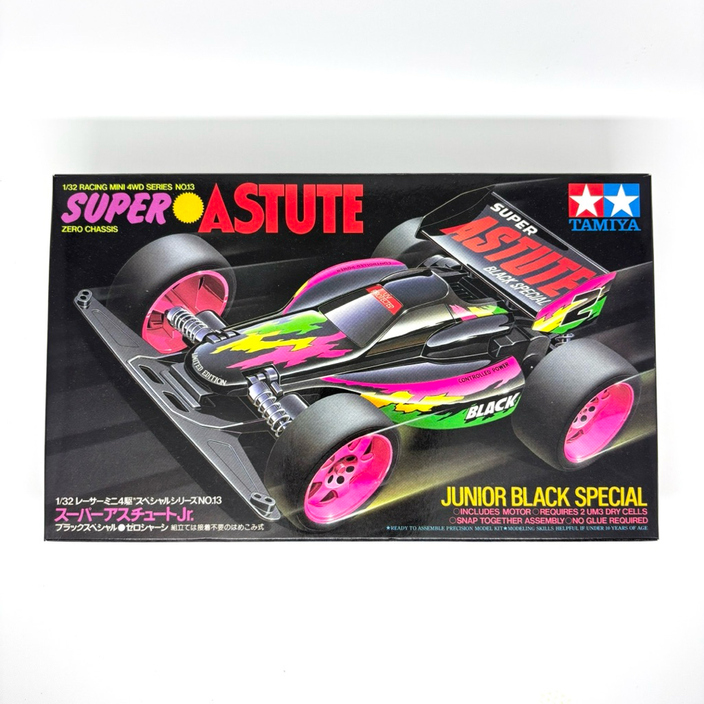 Tamiya 18513 Super Astute Jr Black Special MIP STC Classic