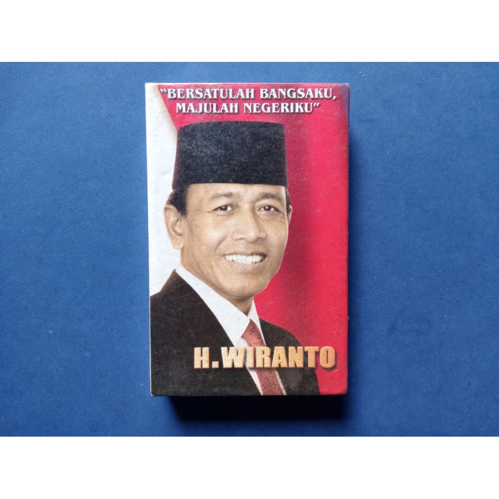 Kaset Pita H. Wiranto "Bersatulah Bangsaku" Majulah Negeriku Prod JK Records ( Segel )