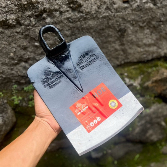 cangkul anti lengket cap carl scliper/cap mata - cangkul baja karbon anti gumpal dan retak