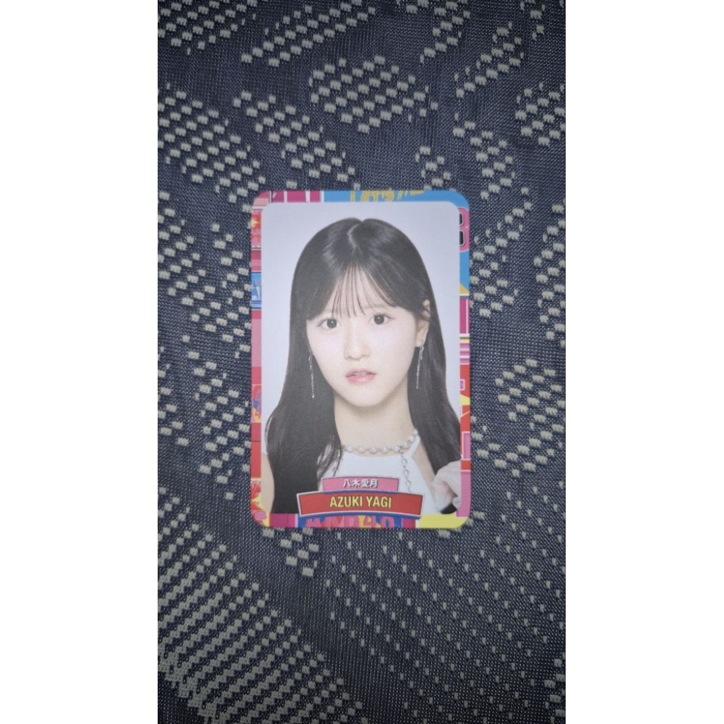 Photocard Azuki Yagi AKB48 Sister Reunion