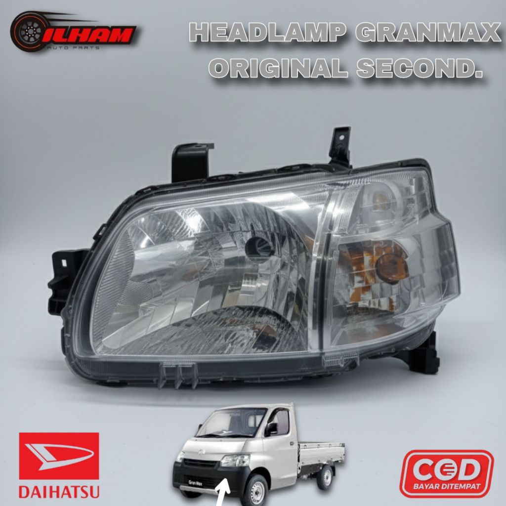 HEADLAMP LAMPU DEPAN GRANDMAX pickup blindvan original _ COPOTAN BEKAS LAMPU DEPAN GRAND MAX ORIGINA