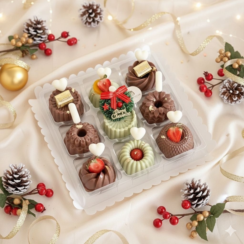 PUDDING HAMPERS NATAL TAHUN BARU | PUDDING ULANG TAHUN COSTUM | PUDDING SUSU | PUDDING BUAH | PUDDIN