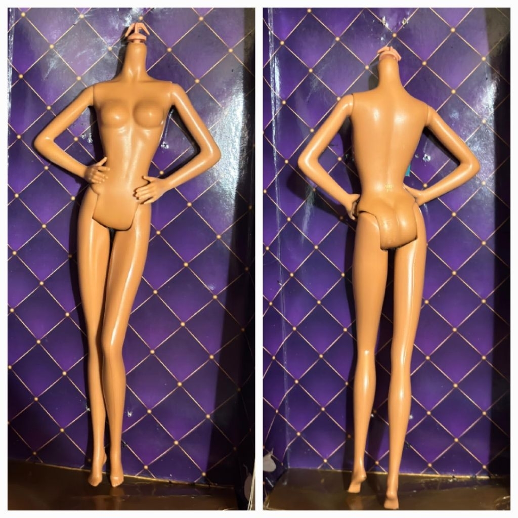 barbie muse body light brown