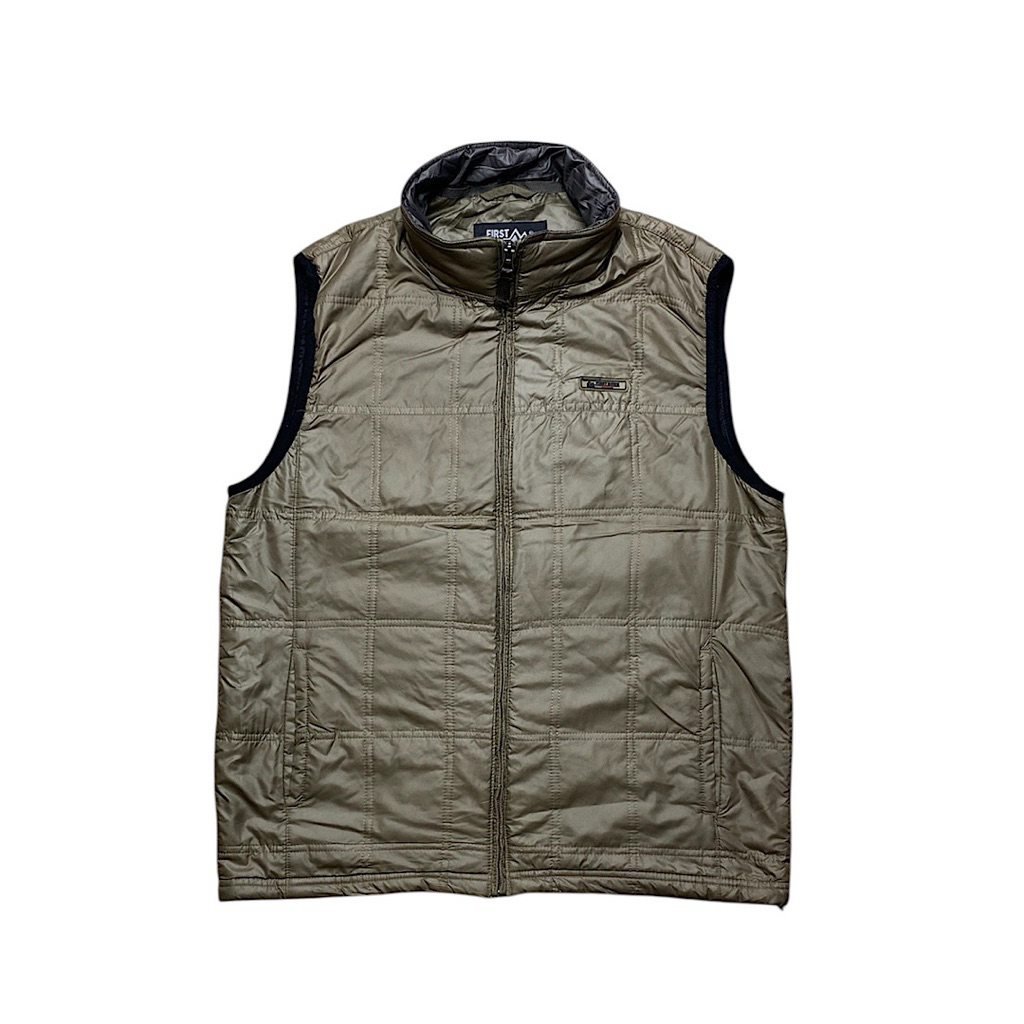 Firstdown quilted vest