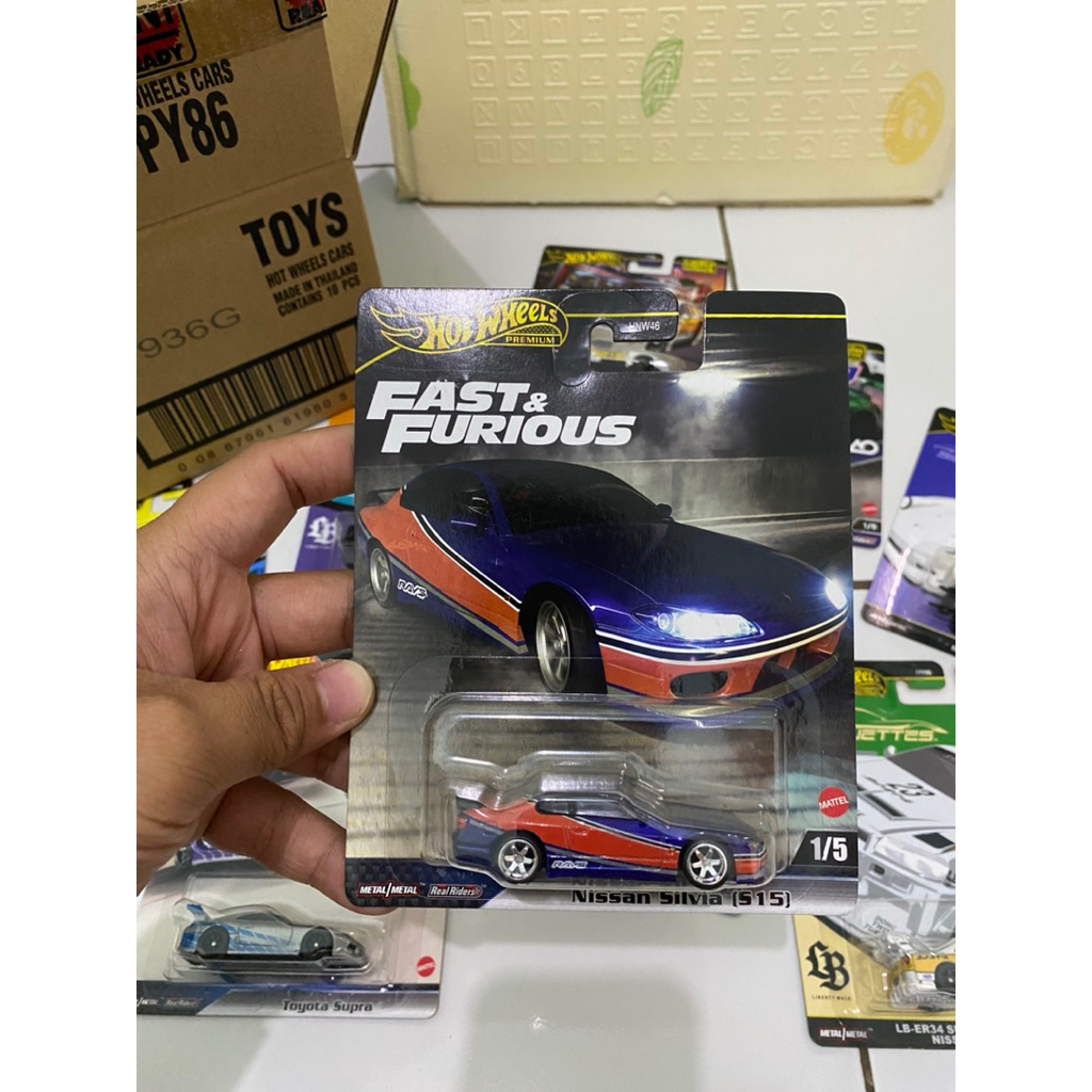 Hotwheels Premium Nissan Silvia S15 Monalisa